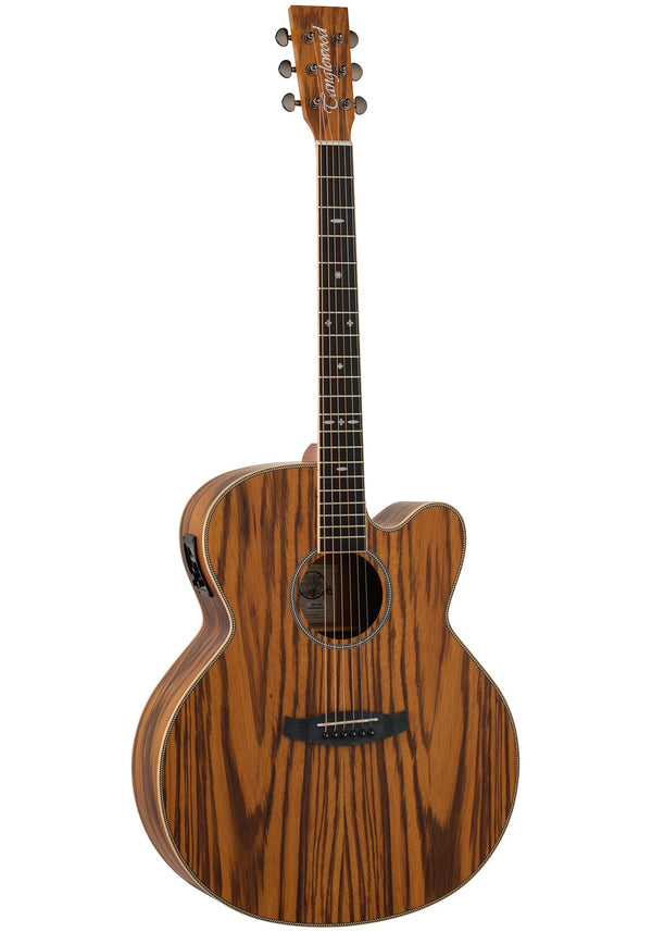 Tanglewood TRU7CEAZ Zebra Wood Electro Acoustic Guitar