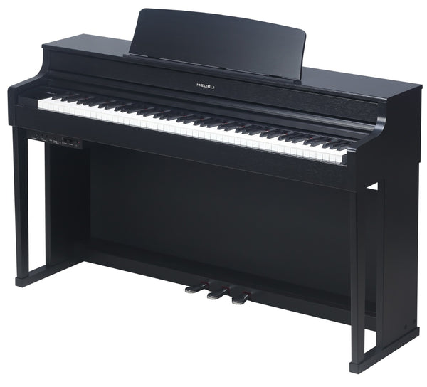 Medeli UP405EBK FORTE Series Digital Upright Piano with Package options. Black.