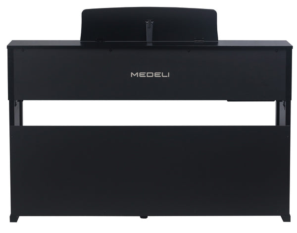 Medeli UP405EBK FORTE Series Digital Upright Piano with Package options. Black.