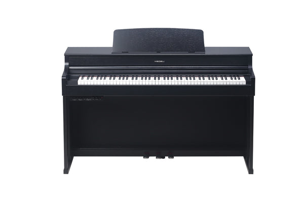 Medeli UP405EBK FORTE Series Digital Upright Piano with Package options. Black.