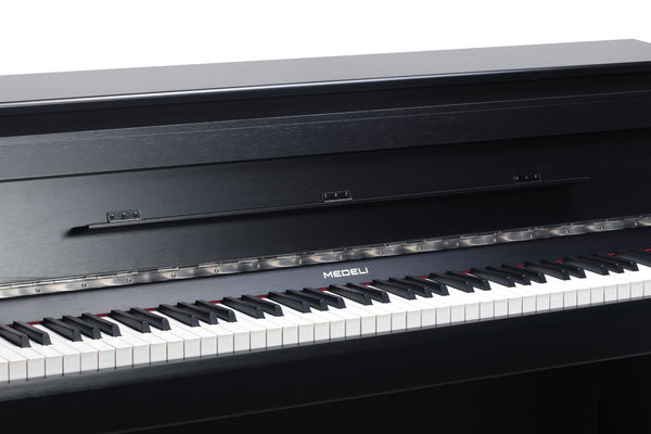 Medeli UP605BK FORTE Series Digital Grand Piano with Package options. Black