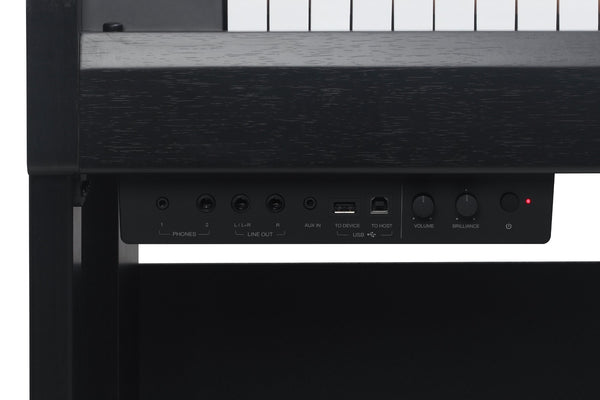 Medeli UP605BK FORTE Series Digital Grand Piano with Package options. Black