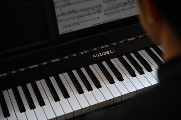 Medeli UP605BK FORTE Series Digital Grand Piano with Package options. Black