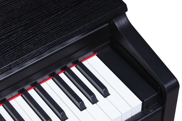 Medeli EDUCATIONAL Series Digital Upright Piano. 88 Key. Black with Package options. Black.