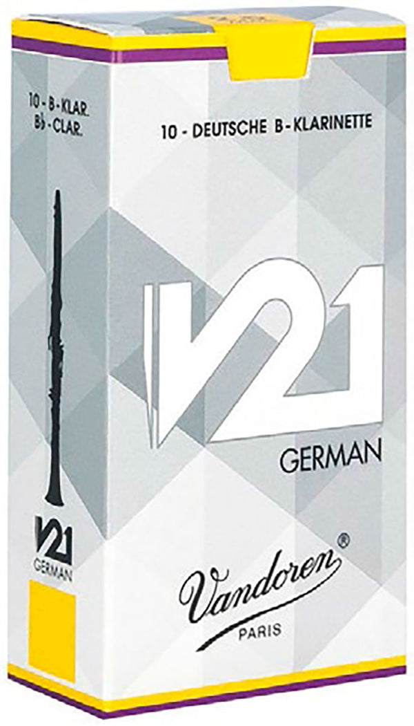 Vandoren Reeds Clarinet Bb 2 V21 German (10 BOX)