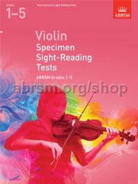 ABRSM Violin Specimen Sight reading tests. Grades 1-5