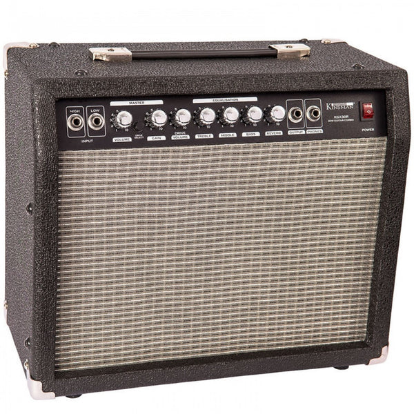 Kinsman KGX30R 30 watt electric guitar amplifier with reverb