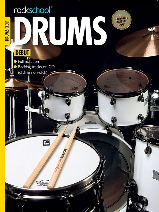 Rockschool Exam book - Drums Debut