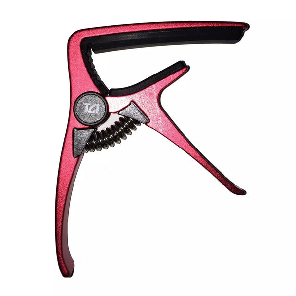 TGI TGTC4RD Acoustic Guitar Trigger Capo Red