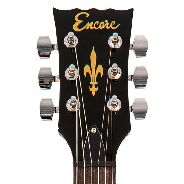 Encore E69 Electric Guitar ~ Gloss Black