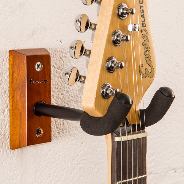 Kinsman Guitar Wall Hanger - Natural Light Wood