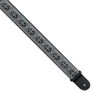 Perri's Jacquard Guitar Strap ~ Metallic Silver