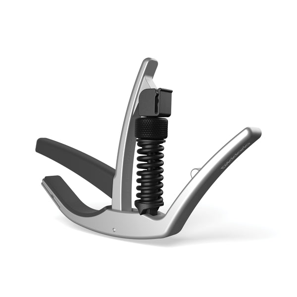 D'Addario Artist Capo, Silver Finish