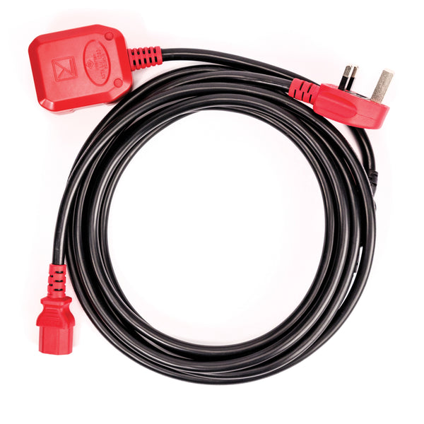 D'Addario IEC to G Power Cable+, 10FT (UK)