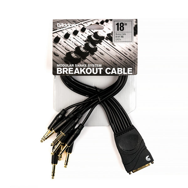 D'Addario Modular Snake TRS Breakout