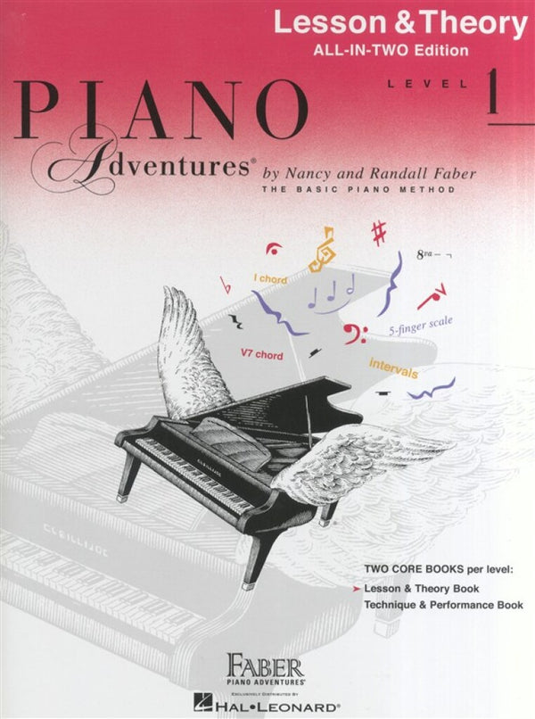 Piano Adventures. Lesson & Theory All-In-Two Edition Level 1.