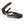 Thalia Exotic Series Shell Collection Capo ~ Black Chrome with Tennessee Whisky Wing Inlay