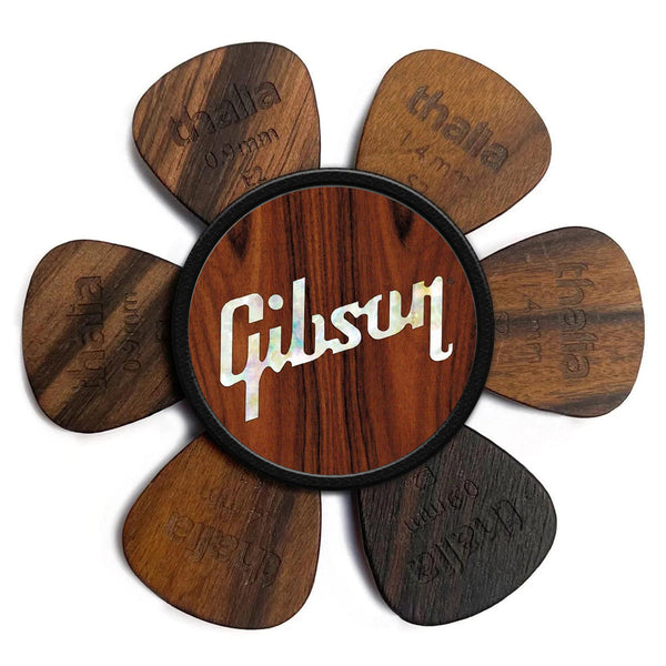 GibsonÂ® by Thalia Pick Puck ~ Rosewood with Gibson Pearl Logo