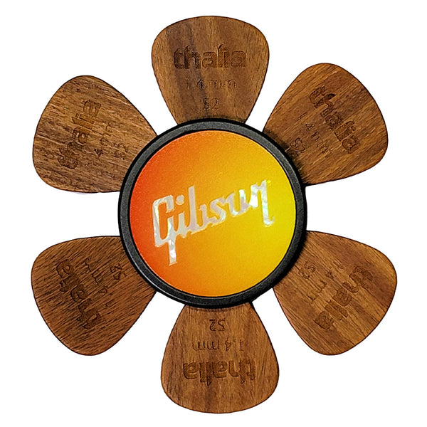 GibsonÂ® by Thalia Pick Puck ~ Sunburst with Gibson Pearl Logo