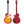 Vintage V100P ReIssued Electric Guitar ~ Cherry Sunburst