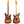 Vintage V6H ICON Electric Guitar ~ Distressed Tobacco Sunburst