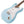 Vintage V6 ReIssued Electric Guitar ~ Laguna Blue