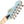 Vintage V6M24 ReIssued Electric Guitar ~ Laguna Blue