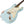 Vintage V6 ICON Electric Guitar ~ Distressed Laguna Blue