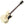 Vintage VS6 ReIssued Electric Guitar ~ Vintage White/Gold Hardware