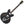 Vintage VSA500B ReIssued Semi Acoustic Guitar w/Bigsby ~ Boulevard Black