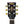 Vintage VSA500B ReIssued Semi Acoustic Guitar w/Bigsby ~ Boulevard Black