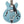 Vintage VSA500B ReIssued Semi Acoustic Guitar w/Bigsby ~ Gun Hill Blue