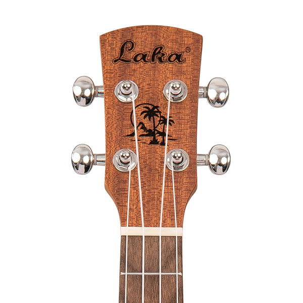 Laka Mahogany Series Electro-Acoustic Ukulele & Carry Bag ~ Concert