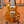 Vintage V100AFD Les Paul Electric Guitar with Flamed Amber Top.