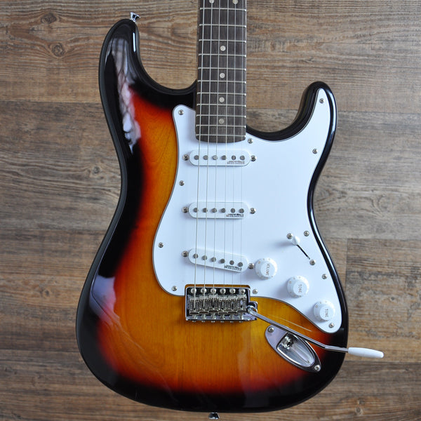 Vintage V6SSB Stratocaster Sunset Sunburst. Rosewood Fingerboard.