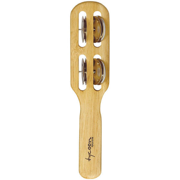 TIT-N Natural Finish Wooden Jingle Stick