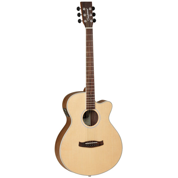 Tanglewood DBT SFCE BW Electro Acoustic Auditorium Guitar in a Natural Finish