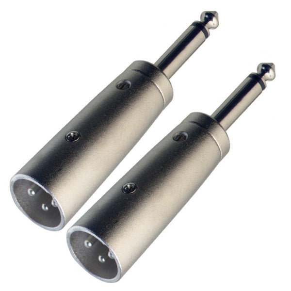 STAGG ACXMPMH Male XLR to MONO Large Jack solid connector