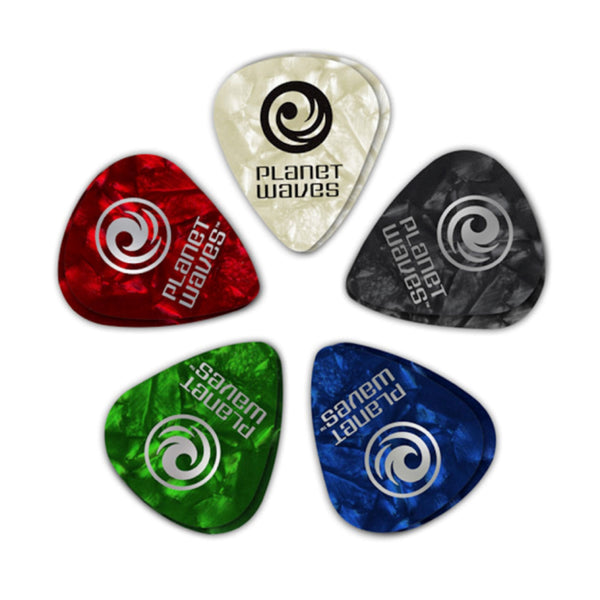 1CAP4-10.  D'Addario  Med Guitar Picks. 10 pack