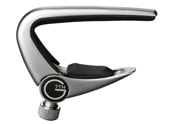 G7th Newport Capo in Silver for 12 string guitar